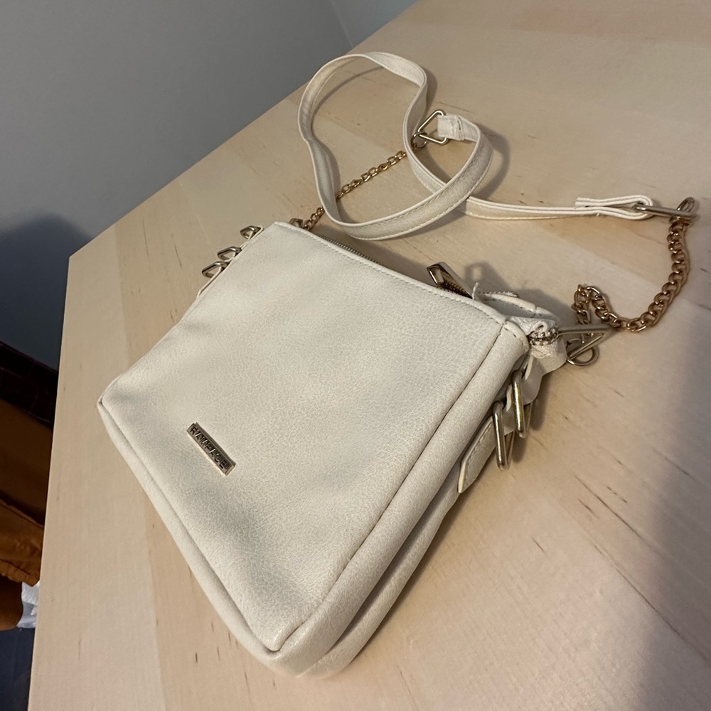 SALE 3/$15 Rampage Cream Colored Crossbody Purse